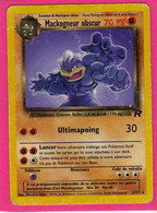 Carte Pokemon Francaise 1995 Wizards Team Rocket 27/82 Mackogneur Obscur 70pv En L'etat - Wizards