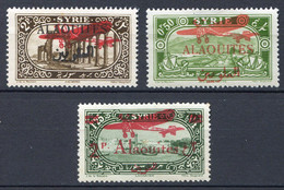 ALAOUITES ⭐ POSTE AERIENNE < Yvert PA N° 9 + 14 + 17 ⭐ Neuf Ch. - Gomme 2e Choix - AERO - Unused Stamps