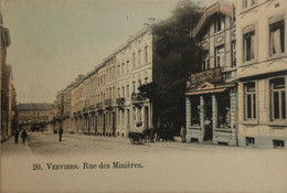 Verviers // Rue Des Minieres - Papeterie (color) Ca 1900 - Verviers