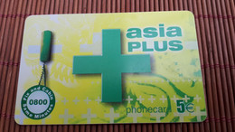 Prepadcard  Belgium Asia Plus Belgium Used Rare - GSM-Kaarten, Herlaadbaar & Voorafbetaald