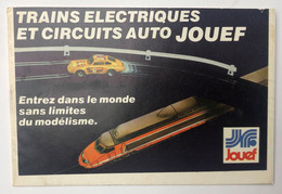 JOUEF Petit Catalogue Publicitaire Trains électriques Et Circuits Auto - TGV - Français