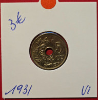 5 Cent 1931 Vl - 5 Centimes