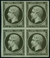 ** N°11 1c Olive, Bloc De 4 - TB - 1853-1860 Napoleon III