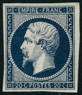 ** N°14Aa 20c Bleu Foncé - TB - 1853-1860 Napoleon III