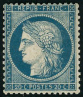 ** N°37 20c Bleu - TB - 1870 Siege Of Paris