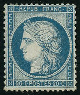 * N°37 20c Bleu - TB - 1870 Siege Of Paris