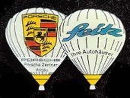 MONTGOLFIERE - BALLON - BALLOON - VOITURE - CAR - AUTOMOBILE - PORSCHE -SEITZ - ZENTRUM ALLGÄU - AUTOHÄUSER -   (31) - Luchtballons