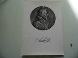 Cartolina "THE BRITISH MUSEUM -  CHARLES I Medal Commemorating Dominion Of The Seas By Nicholas Briot  1639" - Musées