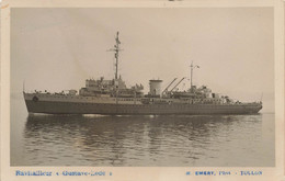 Bateau * Carte Photo * Ravitailleur Gustave ZEDE * Photo EMERY Toulon * Militaria - Warships