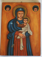 ICONA SYRO-MARONITA X° SECOLO, RIPRODUZIONE LIBANESE - Religious Art