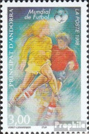 Andorra - Französische Post 524 (kompl.Ausg.) Postfrisch 1998 Fußball - Carnets