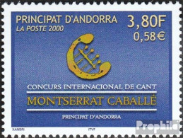 Andorra - Französische Post 549 (kompl.Ausg.) Postfrisch 2000 Gesang - Markenheftchen