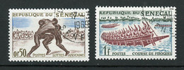 SENEGAL - SPORT  - N° Yvert 205+206 Obli. - Sénégal (1960-...)