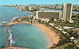 - PUERTO RICO. - SAN JUAN'S. - Caribe Hilton International - Scan Verso - - Puerto Rico