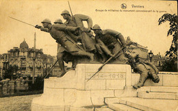 Belgique - Liège - Verviers - Groupe De Militaires Du Monument Commémoratif De La Guerre - Verviers