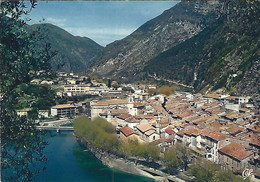 06 ( Alpes Maritimes) - BREIL SUR ROYA - Vue Générale Et Le Lac à Travers Les Oliviers - Breil-sur-Roya