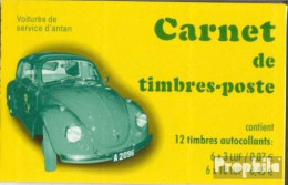 Luxemburg 1537-1538MH (kompl.Ausg.) Markenheftchen Postfrisch 2001 Autos - Carnets