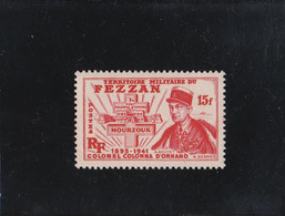 COLONEL COLONNA D'ORNANO 15F ROUGE NEUF ** N°50 YVERT ET TELLIER 1949 - Unused Stamps