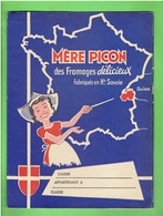 PROTEGE CAHIER MERE PICON FROMAGE FABRIQUE EN HAUTE SAVOIE CINEMAGIC MICKEY PERSONNAGES DE WALT DISNEY - P