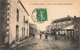 Lappuye * Arrivée De La Route De Chauvigny * Café - Autres & Non Classés