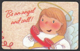 US, Sprint & Hallmark,  Exp 6/30/95, Be An Angel And Call With Christmas, 10Minutes Prepaid Long-Distance - Sprint