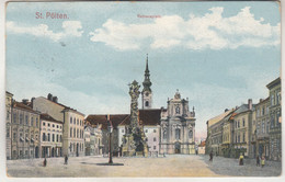 C4301) ST. PÖLTEN - Rathausplatz - ALT 1910 - St. Pölten