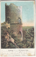 C4306) MÖDLING - Der Schwarze Turm - Tolle LITHO Alt ! - Mödling