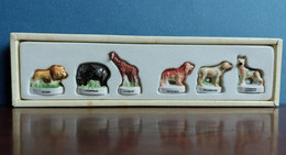 COFFRET COMPLET 6 FEVES BRILLANTES - EDITIONS ATLAS - ANIMAUX. - Dieren