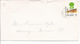 16440) Canada Cover Brief Lettre 1974 BC British Columbia Postmark Cancel - Brieven En Documenten