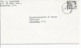 16458) Canada Cover Brief Lettre 1971 BC British Columbia Post Office Postmark Cancel - Covers & Documents