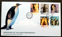 Ross Dependency Emperor Penguins 2004 Antarctic Bird Fauna Penguin (FDC) - Sonstige - Ozeanien