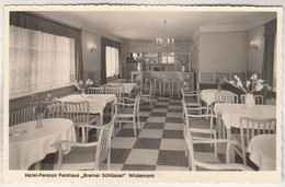 C4321) WILDEMANN - Oberharz - Hotel Parkhaus BREMER SCHLÜSSEL - Innen ALT - Wildemann