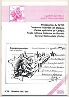 Club Marcophile De La Seconde Guerre Mondiale - Bulletin N° 28 - Décembre 1992 - Correomilitar E Historia Postal