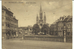 Bruxelles - Laeken -- Avenue De La Reine.     (2 Scans) - Laeken