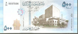 Syria P-113  500 Pounds  2013 UNC - Syrië