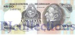 URUGUAY 50 NUEVOS PESOS 1987 PICK 61d UNC - Uruguay