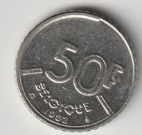 BELGIQUE 1992: 50 Fr., KM 168 - 50 Francs