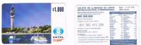 CILE (CHILE) - ENTEL  (REMOTE) - TICKET: TOWER AND LAKE  1000  EXP. 11.99            - USED   -  RIF. 458 - Chili