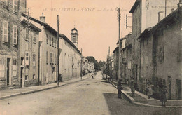 69 - BELLEVILLE S SAONE - S09820 - Rue De Beaujeu - Horloge - En L'état Décollée - L1 - Belleville Sur Saone