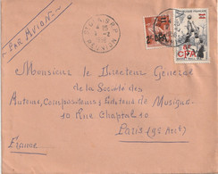 Lettre Recommandé De Saint Denis 1958 - Briefe U. Dokumente