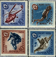 62954 MNH UNION SOVIETICA 1959 EN HONOR A LA AYUDA VOLUNTARIA DE LA ARMADA - Sammlungen