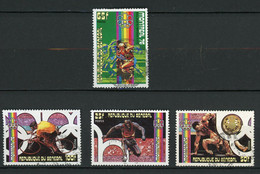 SENEGAL - JO DE MONTREAL  - N° Yvert 442+446+447+448 Obli. - Sénégal (1960-...)