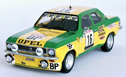 Opel Ascona A - BP - Jean-Louis Clarr/J-F. Fauchille - Tour De Corse 1974 #16 - Troféu - Trofeu