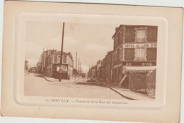 Val De  Marne :  GENTILLY :  Carrefour  De La  Rue  Des  Acqueducs   , Hotel Du Lion D ' Or - Gentilly