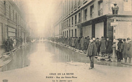 Paris * 7ème * La Rue Des St Pères * Inondations Et Crue De La Seine * Catastrophe * 30 Janvier 1910 - Inondations De 1910