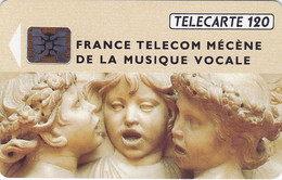 Telecarte Variété - F 292 - France Telecom Mecene - (  N° 8 A L'envers ) - Errors And Oddities