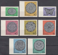 Hungary 1964 Halaser Spitzen Mi#2000-2007 B, Imperforated Mint Never Hinged - Ungebraucht