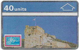 Gibraltar - GNC - L&G - Views Of Gibraltar 1 - Moorish Castle - 101K - 01.1991, 40Units, 5.000ex, Mint - Gibilterra