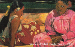 TARJETA DE ITALIA DE UNA PINTURA DE GAUGUIN - WOMEN OF TAHITI DE TIRADA 25000 (NUEVA-MINT) - Publieke Thema