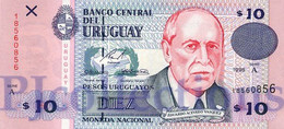 URUGUAY 10 PESOS URUGUAYOS 1998 PICK 81a UNC - Uruguay